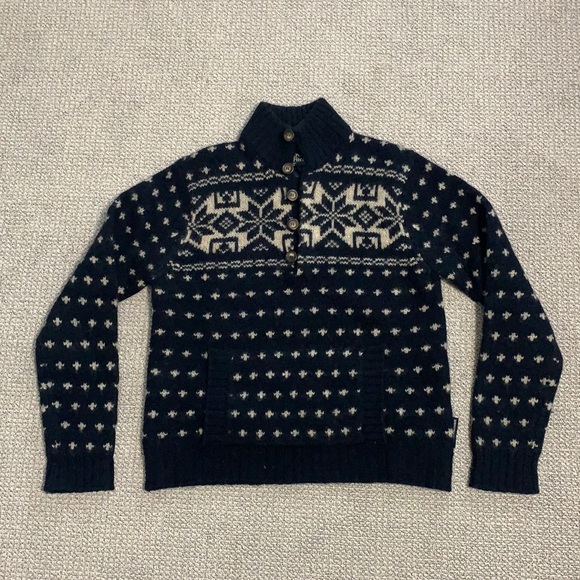 Abercrombie & Fitch Sweaters Abercrombie Fitch Mens Fair Isle Wool